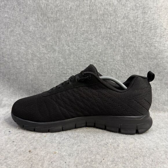 Skechers Shoes Womens Size 9.5 Black Light Weight Memory Foam Walking Sneakers - Picture 7 of 10